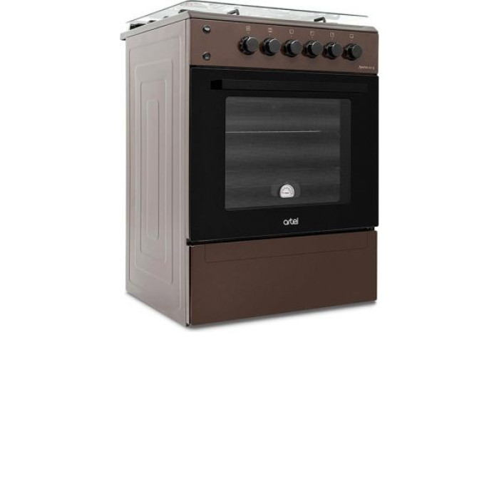 Газовая плита ARTEL Apetito 02-G коричневый Газовая плита ARTEL Apetito 02-G коричневый