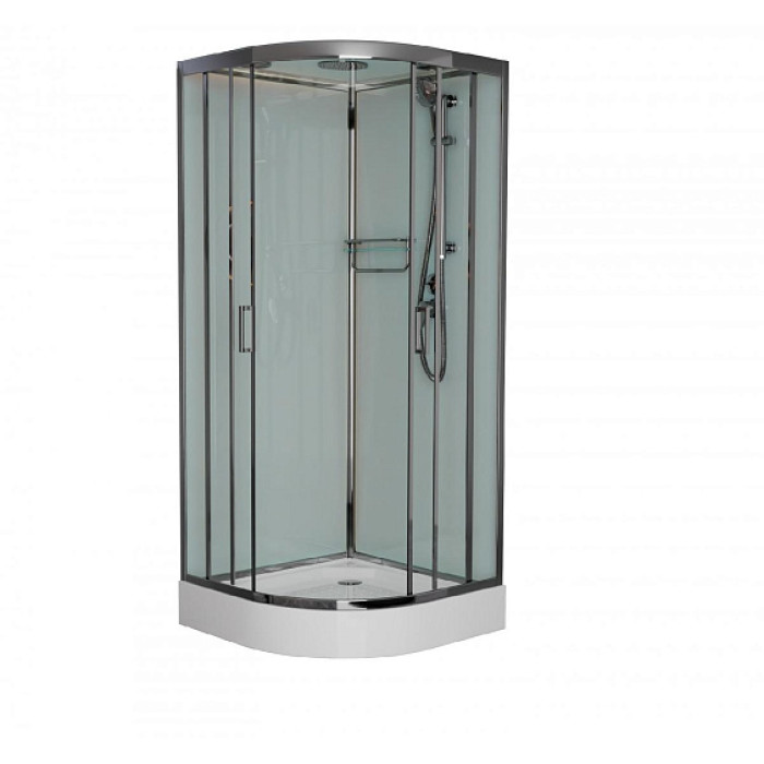 Душевая кабина FRANK F400 М Brilliant низкий поддон матовое стекло Душевая кабина FRANK F400 М Brilliant низкий поддон матовое стекло