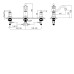 Смеситель TIMO Adelia 6021/04F black antique Смеситель TIMO Adelia 6021/04F black antique