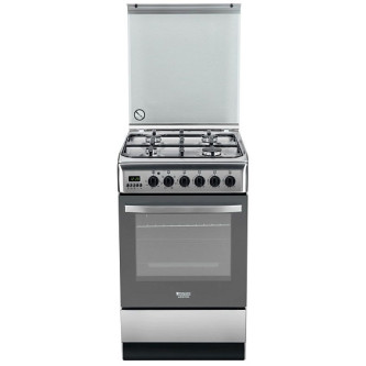 Плита газовая HOTPOINT-ARISTON h5g56f (x)