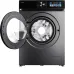 Стиральная машина WEISSGAUFF WM 45106 Color Touch Inverter Steam Dark Grey