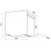 Вытяжка MAUNFELD box quadro 40 green Вытяжка MAUNFELD box quadro 40 green