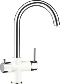Смеситель SCHOCK Ares Cristalite сталь/альпина Смеситель SCHOCK Ares Cristalite сталь/альпина