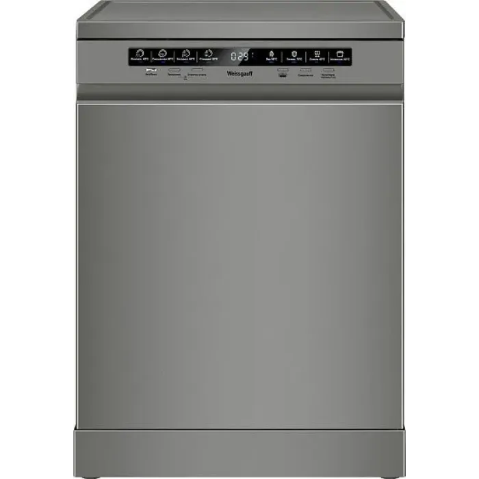 Посудомоечная машина WEISSGAUFF DW 6038 D Dual Wash Silver Посудомоечная машина WEISSGAUFF DW 6038 D Dual Wash Silver
