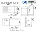 Кухонная мойка BLANCO zia xl 6s (517568)