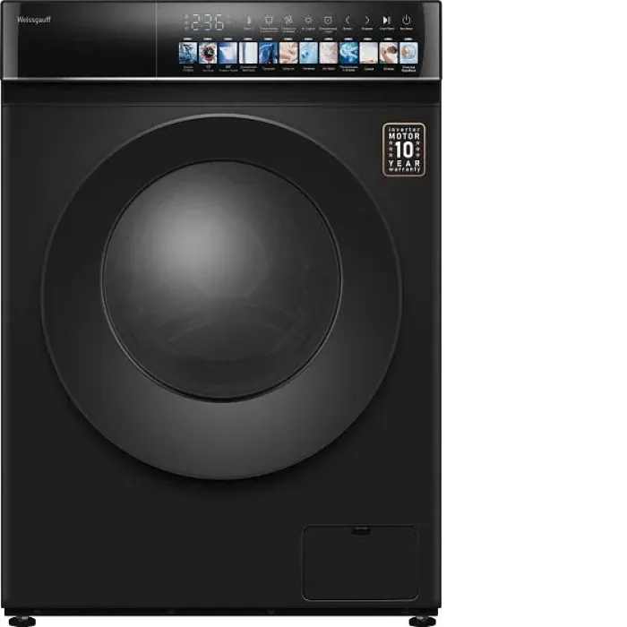 Стиральная машина WEISSGAUFF WMD 59211 Touch Inverter Matt Black Стиральная машина WEISSGAUFF WMD 59211 Touch Inverter Matt Black