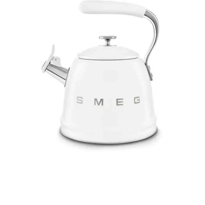 Чайник со свистком SMEG WKF01WH