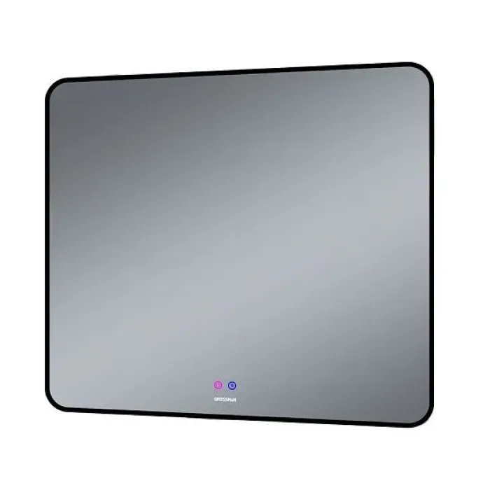 Зеркало GROSSMAN ELEGANS-норма BLACK 900х800х45 мм 1790802