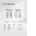 Соединительный элемент LEX LWM10BL shelf