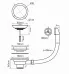 Слив-перелив PAULMARK PM6022-GM Слив-перелив PAULMARK PM6022-GM