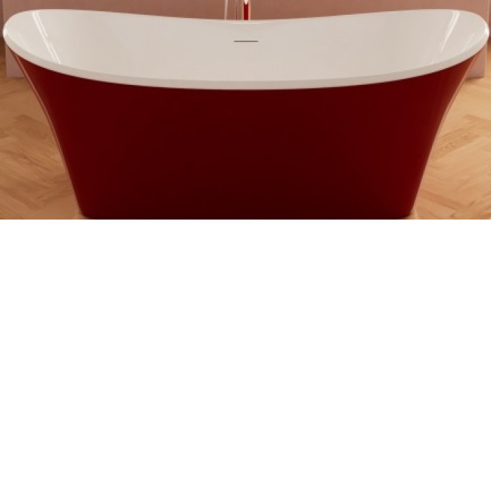 Ванна FRANK F6104 White/Red Ванна FRANK F6104 White/Red