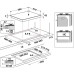 Варочная поверхность WHIRLPOOL GOFL 629/NB Варочная поверхность WHIRLPOOL GOFL 629/NB