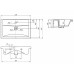 Раковина KIROVIT ФОСТЕР 60 см 16413 Раковина KIROVIT ФОСТЕР 60 см 16413