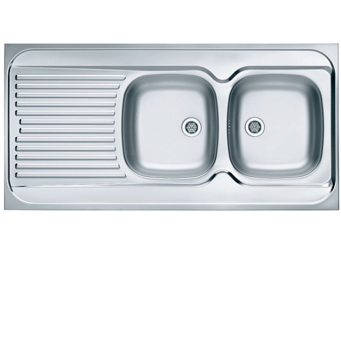Кухонная мойка ALVEUS Classic 100 NAT-60 1200X600 правая (в комплекте с сифоном) Кухонная мойка ALVEUS Classic 100 NAT-60 1200X600 правая (в комплекте с сифоном)