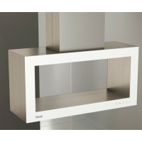 Вытяжка PANDO I-960/100 INOX - CRISTAL BLANCO BRILLANTE V.1250 ECO SEC Вытяжка PANDO I-960/100 INOX - CRISTAL BLANCO BRILLANTE V.1250 ECO SEC