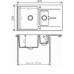 Кухонная мойка POLYGRAN BRIG-870 Серый 14