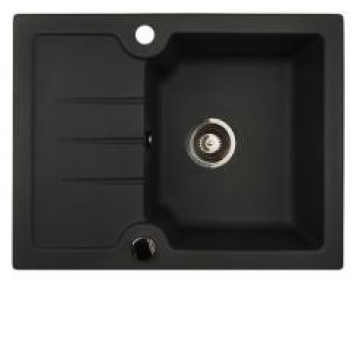 Кухонная мойка KUPPERSBERG modena 1b black metal. Кухонная мойка KUPPERSBERG modena 1b black metal.