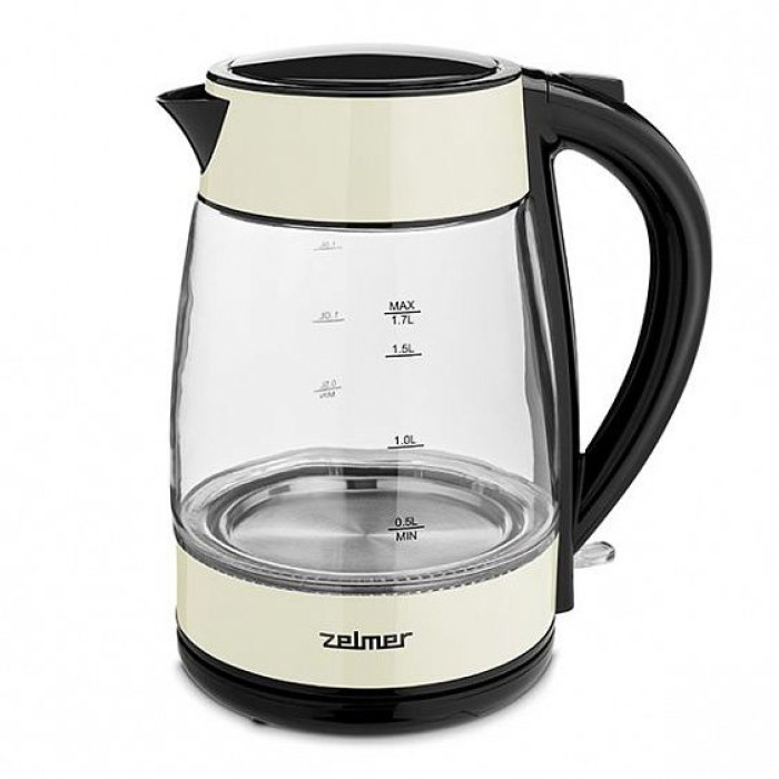 Чайник ZELMER ZCK8011I glass/ivory Чайник ZELMER ZCK8011I glass/ivory
