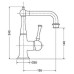 Смеситель BUGNATESE Denver BN.DNV-6413BR бронза Смеситель BUGNATESE Denver BN.DNV-6413BR бронза