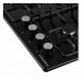 Газовая панель MAUNFELD EGHE.64.3STS-EB Газовая панель MAUNFELD EGHE.64.3STS-EB