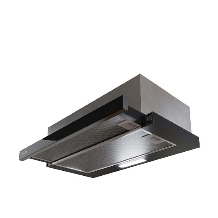 Вытяжка LEX HONVER G 2M 600 BLACK Вытяжка LEX HONVER G 2M 600 BLACK