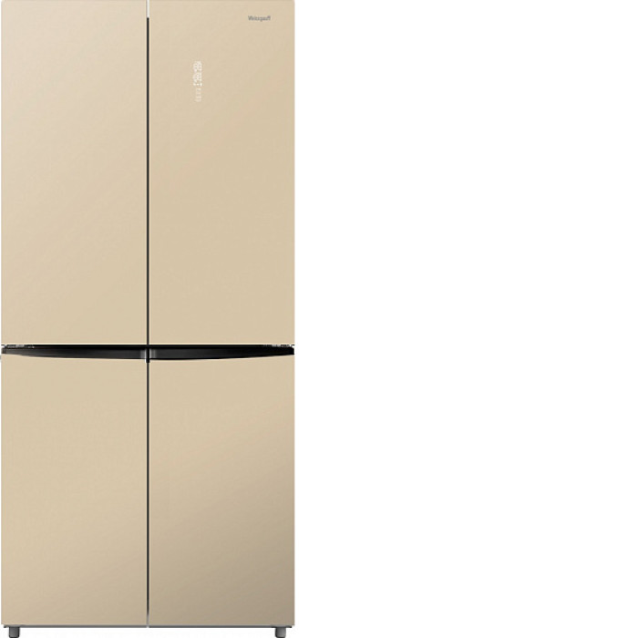 Холодильник WEISSGAUFF WCD 470 BEG NoFrost Inverter