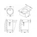 Кухонная мойка ALVEUS FORM 10 LEI-60 FI 450 1009130 (в комплекте с сифоном 1011717) Кухонная мойка ALVEUS FORM 10 LEI-60 FI 450 1009130 (в комплекте с сифоном 1011717)