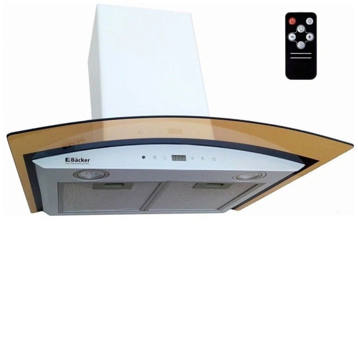 Вытяжка BACKER QD60E-TGL200RC DG WHITE Вытяжка BACKER QD60E-TGL200RC DG WHITE