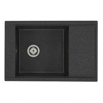 Кухонная мойка АКВАТОН Делия 78 1A715132DE210 графит