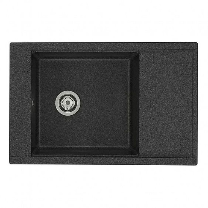 Кухонная мойка АКВАТОН Делия 78 1A715132DE210 графит Кухонная мойка АКВАТОН Делия 78 1A715132DE210 графит