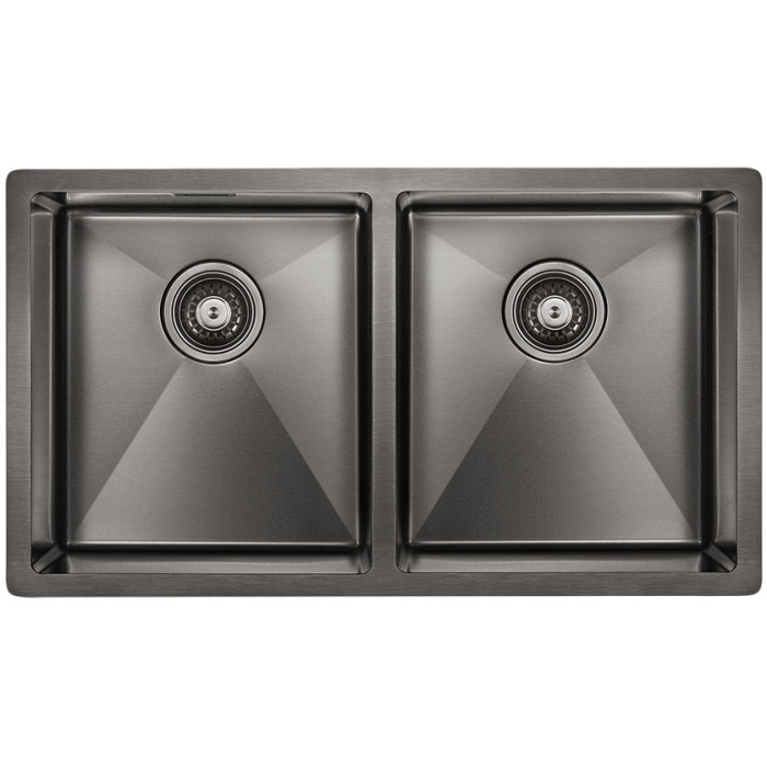 Кухонная мойка PAULMARK Dopplet PM507844-GM