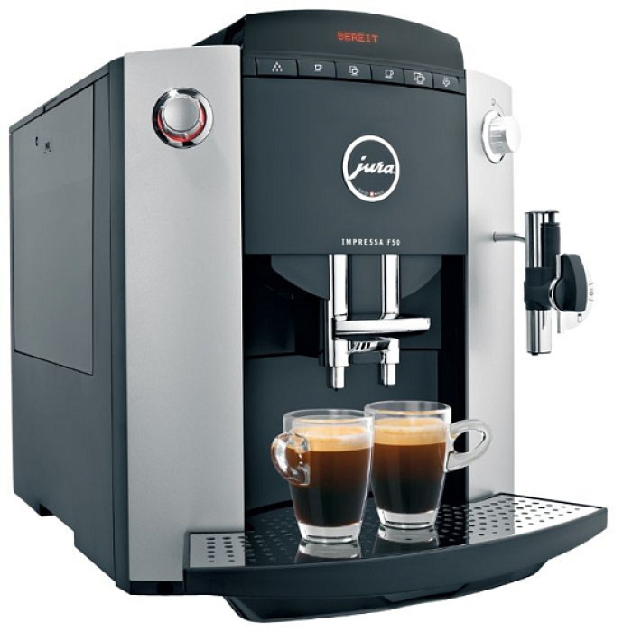 Кофемашина JURA impressa f50 platinum Кофемашина JURA impressa f50 platinum