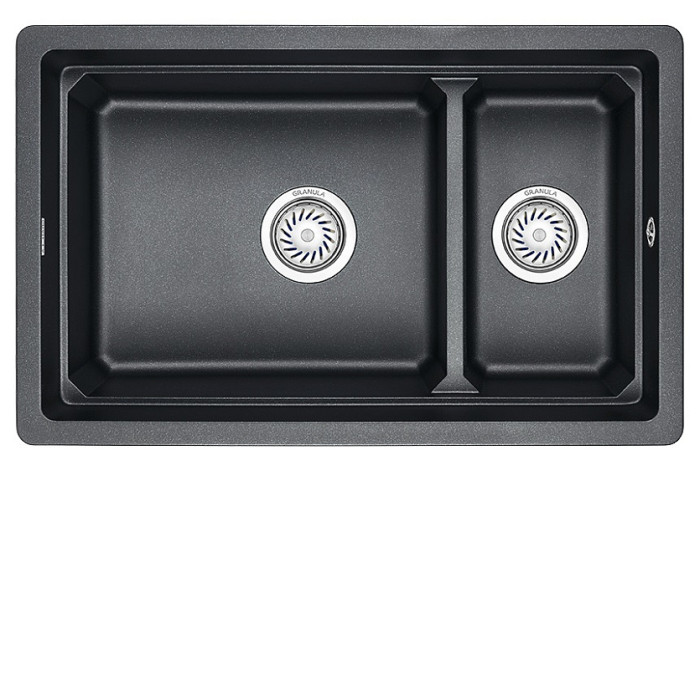 Кухонная мойка GRANULA KS-7304U шварц