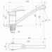 Смеситель FAUZT FZs-805-115 Смеситель FAUZT FZs-805-115