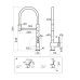 Смеситель OMOIKIRI Kanto-2 Plus-SB LG-BL (4994461) Смеситель OMOIKIRI Kanto-2 Plus-SB LG-BL (4994461)
