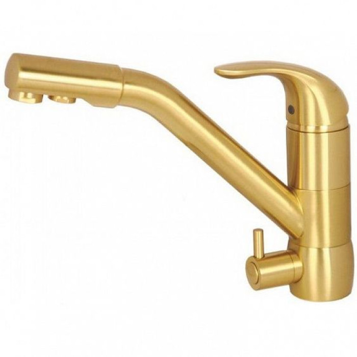 Смеситель KAISER Safira 15066-3 Gold/Brass Смеситель KAISER Safira 15066-3 Gold/Brass