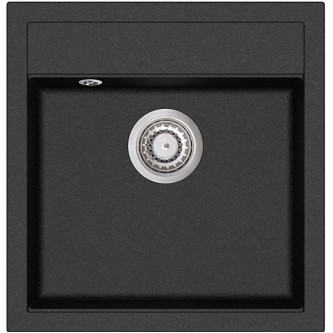 Кухонная мойка AQUASANITA Tesa SQT100W (black metallic 601)