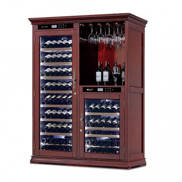 Винный шкаф MEYVEL MV154-WM2-BAR-C Винный шкаф MEYVEL MV154-WM2-BAR-C