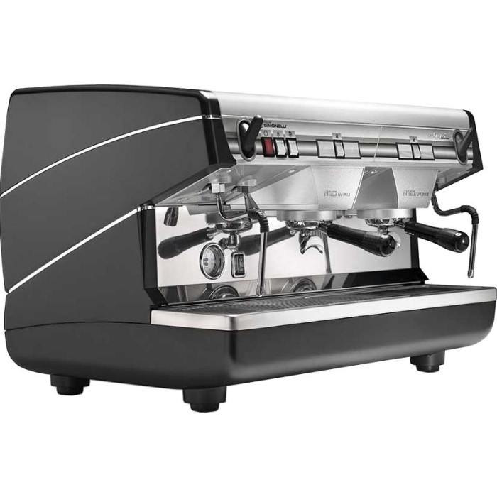 Кофемашина NUOVA SIMONELLI Appia II 2Gr S black Кофемашина NUOVA SIMONELLI Appia II 2Gr S black