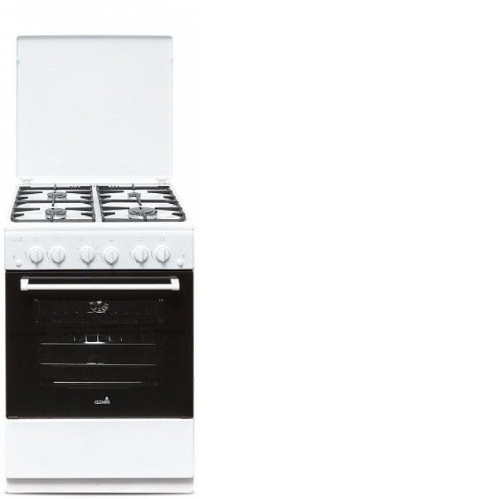 Газовая плита CEZARIS ПГ 3200-08 Ч белый