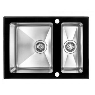 Кухонная мойка ZORG GS 6750-2 черный
