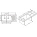 Кухонная мойка ALVEUS Elegant 70 SAT-90 1110X510 (в комплекте с сифоном) Кухонная мойка ALVEUS Elegant 70 SAT-90 1110X510 (в комплекте с сифоном)