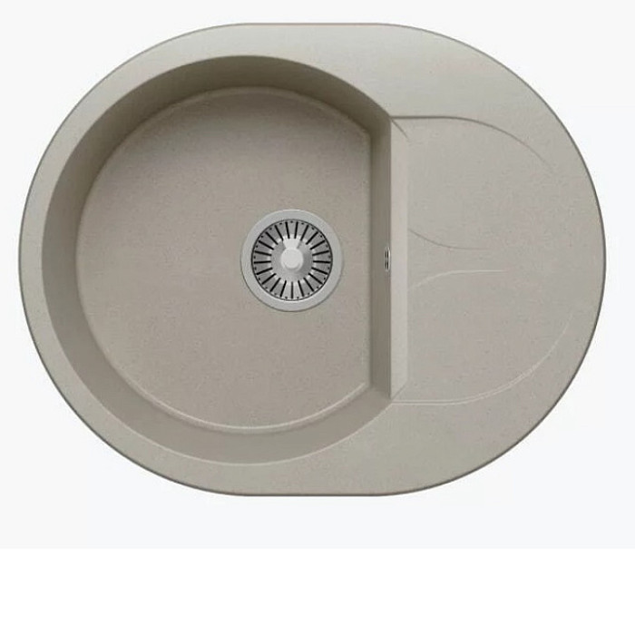Кухонная мойка POLYGRAN Atol-620 №14 серый Кухонная мойка POLYGRAN Atol-620 №14 серый