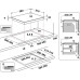 Варочная поверхность HOTPOINT-ARISTON HR 641 C CM Варочная поверхность HOTPOINT-ARISTON HR 641 C CM