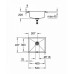 Кухонная мойка GROHE K700 серый гранит 31654AT0 Кухонная мойка GROHE K700 серый гранит 31654AT0