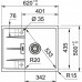 Мойка FRANKE CNG 611/211-62 миндаль Мойка FRANKE CNG 611/211-62 миндаль