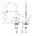Смеситель PAULMARK Halt Ha214021-G Смеситель PAULMARK Halt Ha214021-G