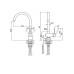 Смеситель PAULMARK Bend Be212066-SS Смеситель PAULMARK Bend Be212066-SS