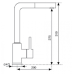 Смеситель KUPPERSBERG geo kg2385cr ecru Смеситель KUPPERSBERG geo kg2385cr ecru