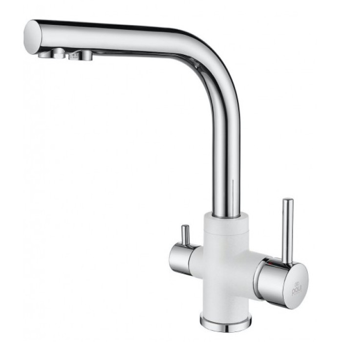 Смеситель PAULMARK Essen Es213011-WHCR Смеситель PAULMARK Essen Es213011-WHCR
